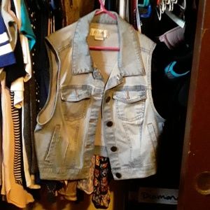 Denim vest